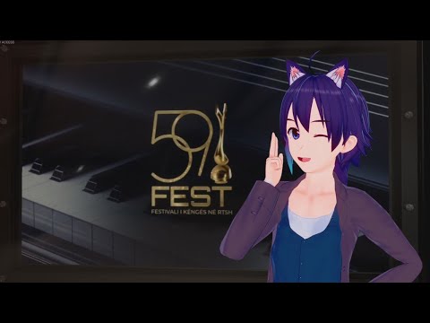 Japanese Vtuber's Reaction to Festivali i Këngës 59 Part.2 | Eurovision 2021 Albania