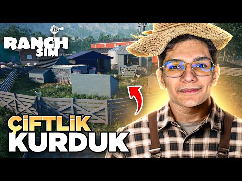 DOMUZ VE TAVUK ALDIK!! ÇİFTLİK KURDUK!! - RANCH SİMULATOR