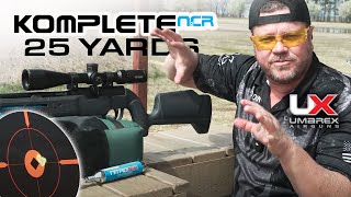 Umarex Komplete NCR .22 Air Rifle Airgun Range Review 25 Yards