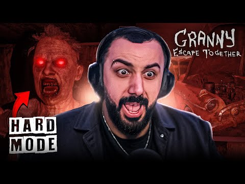 KAÇMASI EN İMKANSIZ HARD MOD'U OYNADIK?! GRANNY ESCAPE TOGETHER | Barış Can