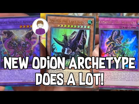 NEW ODION ARCHETYPE REVEAL! It's doing a lot! Yu-Gi-Oh!