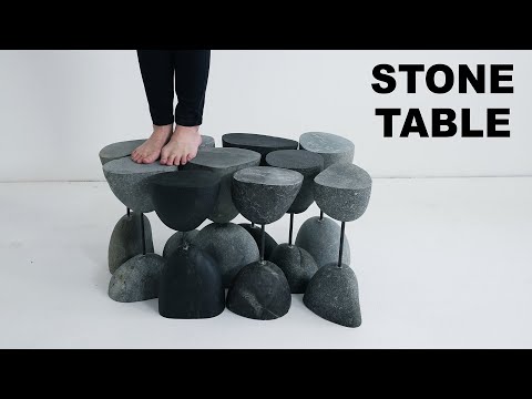 Making a Table out of ROCKS