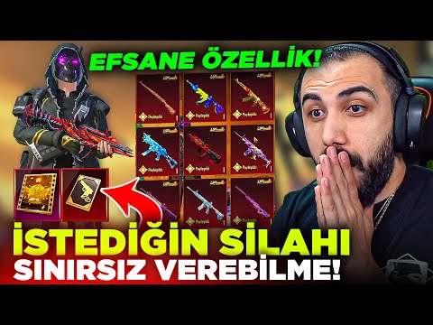 İSTEDİĞİN DESTANSI SİLAHI BEDAVA VEREBİLME GELDİ!! 😱 YENİ NADİR OYUN SONU ANİMASYONU | PUBG MOBILE