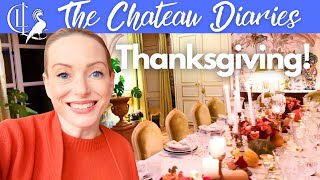 Celebrating American Thanksgiving in a French Chateau! 🇺🇸🦃 🇫🇷🏰