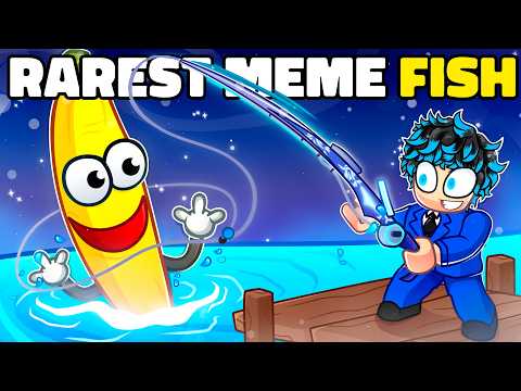 I Caught the New RAREST MEME FISH on Fisch (Peanut Butter Jelly Time)