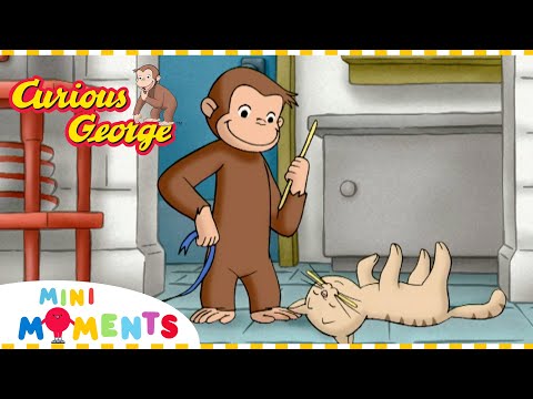 George the Cat Hero!  | Curious George | Mini Moments