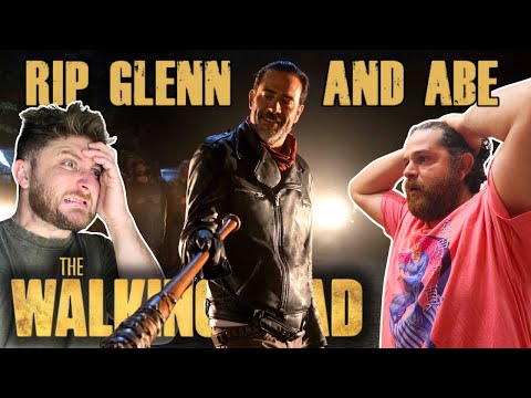 RIP Glenn and Abraham *THE WALKING DEAD* Season 6x16 and Season 7x1 • REACTION