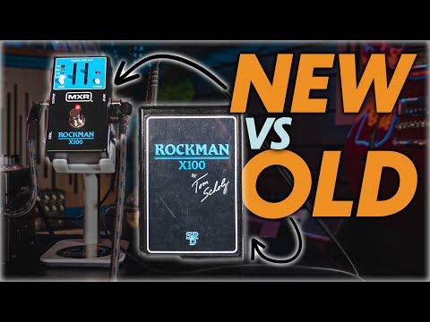 Original Rockman X100 vs New MXR Rockman X100 Pedal