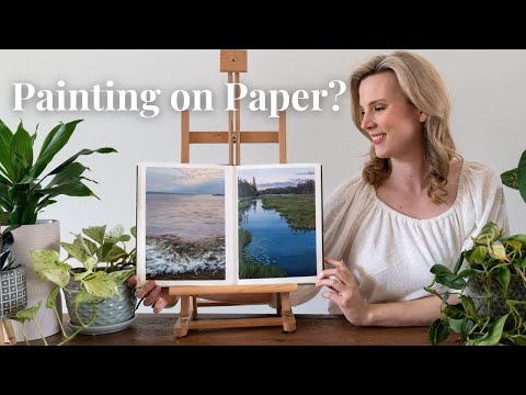 Can you Paint on Paper with Acrylic?