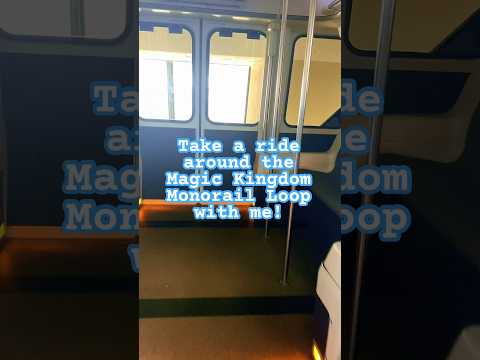 Ride the Magic Kingdom Monorail with me! #gingermmt #marvelousmousetravels #monorail #disney