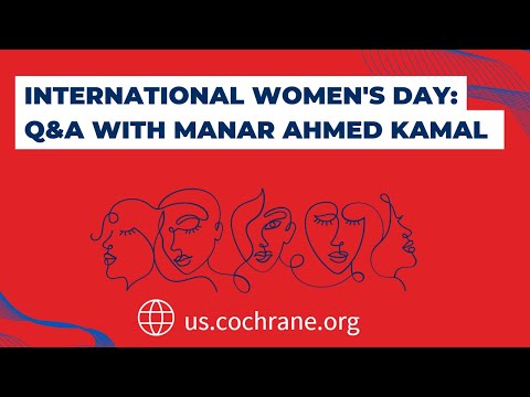 IWD: Dr Manar Ahmed Kamal