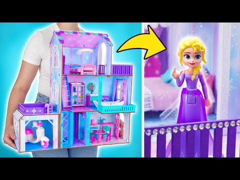 Elza'S Dream Home Revealed❄️| A Magical Royal Apartment 🏰 DIY with Slick Slime Sam’s Maker World