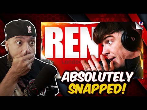 ANNIHILATED THE BOOTH! American Rap Videographer REACTION to REN "Fire In The Booth" w Charlie Sloth