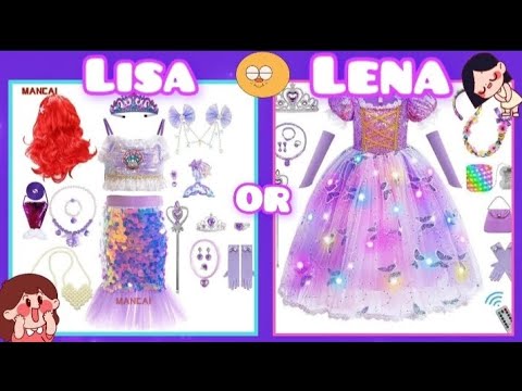 Lisa or Lena 🐞|If thay give you a choice