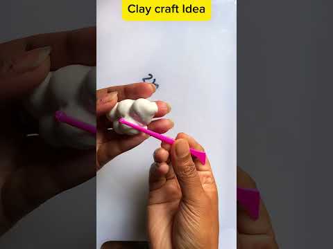 DIY clay craft idea#shorts #viralvideo