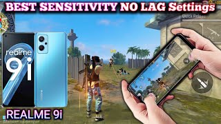 REALME 9i FREE FIRE BEST SETTINGS SENSITIVITY🤫NO LAG💀 DPI😱SETTINGS