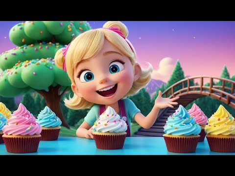 The Cupcake Parade Goes Marching On Rhyme Song | Popular Nursery Rhyme | Educational Kids Songs