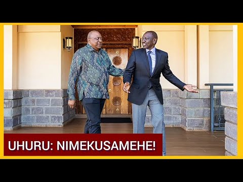 NIMEKUSAMEHE! Secret Details Of UHURU Kenyatta Meeting RUTO In Gatundu Home