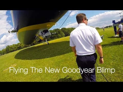 Flying The New Goodyear Blimp - Wingfoot One