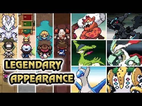 Pokémon Black 2 & White 2 - All Legendary Appearance Scenes ⁴ᴷ (HQ)