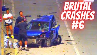 Unbelievable 2024 Car Crashes: Shocking Dashcam Footage You Can't Miss! (Part 6)