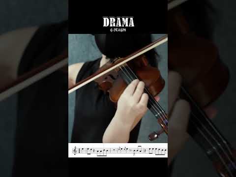 Drama - G-DRAGON (Violin Cover with Sheet Music)