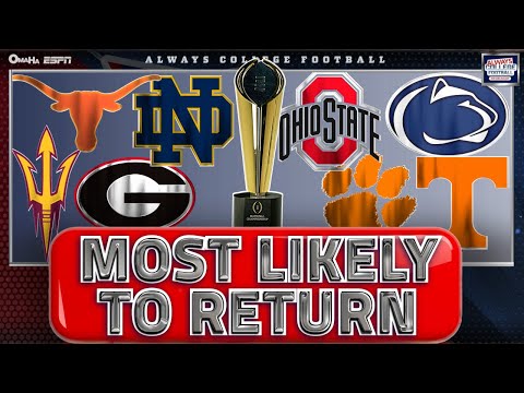 Who is most likely to RETURN to the 12-team CFP?  | Always College Football