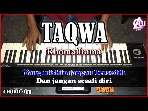 TAQWA - Rhoma irama | Karaoke Dangdut Korg Pa3x (Chord&Lirik)