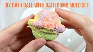 DIY Bath Ball With Bath Bomb Mold Set