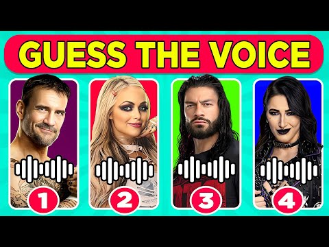 Guess Who's Speaking 🎤✅🔊 | Roman Reigns, Liv Morgan, CM Punk, Rhea Ripley