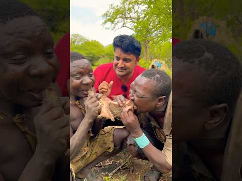 Eating tha baboon #hadzabe #hadzabetribe #wildlife #wildanimals #challenge #africa #viralvideo