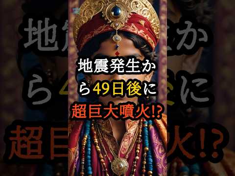 地震発生から49日後に超巨大噴火！科学者が警告する複合災害の恐怖【 都市伝説 予言 オカルト スピリチュアル ミステリー 】