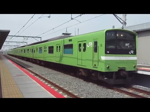 過去動画 2019年3月27日(水)撮影 おおさか東線 2444S 普通 久宝寺行 JR西日本 201系ND606⑥ JR淡路駅 発車