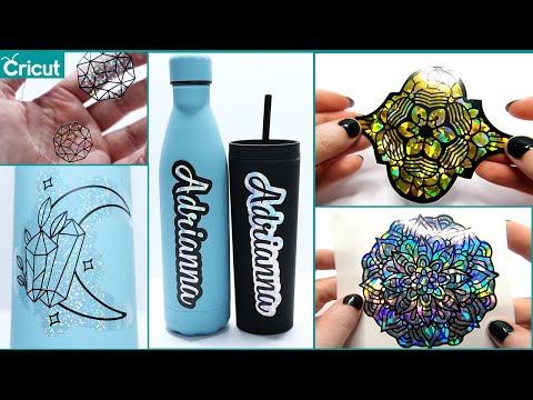 Cricut Holographic Stickers: Create DIY Sparkling Vinyl Decals