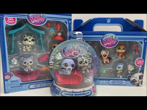 Littlest Pet Shop Winter Wonderland Haul!