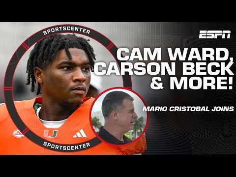 Cam Ward’s the best player and competitor in the country! - Mario Cristobal | SportsCenter