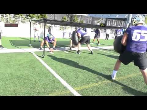 Washington OL - Gallop & Climb Drill