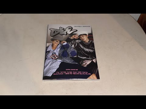 Super Junior D&E 6th Mini Album Repackage Inevitable Unboxing + Ktown4u Pobs