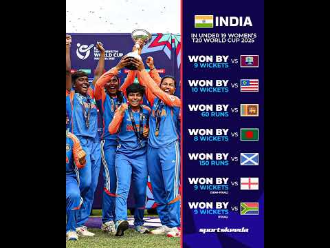 India won the World Cup Under 19#csk #india #worldcup