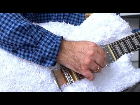 How To Make A Fluffy Guitar - #guitar #electricguitar #diyguitar #guitarplayer #customguitar #diy