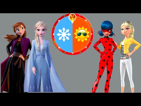 The REAL Difference Between WINTER and SUMMER Fashion with Marinette and Elsa