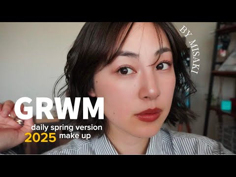 【GRWM】元Seventeenモデルから会社員になった話👩‍💼しながら最近の毎日メイクをご紹介💭🌸【春メイク】