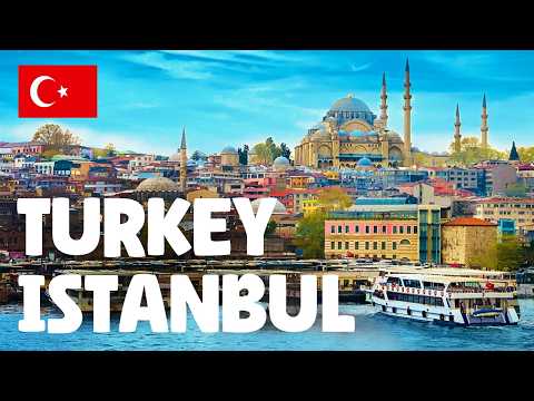 Istanbul, Turkey — Walking Tour 4K 🇹🇷