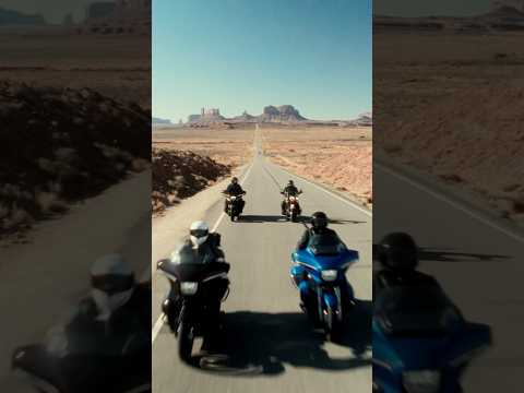 The Monument Valley FINALE! 🎥 #roadtrip #motorcycles #touring #shorts