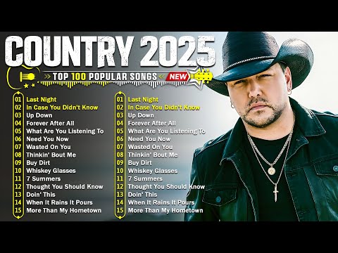 Top Country Songs 2025 - Jason Aldean, Morgan Wallen, Luke Combs, Luke Bryan, Chris Stapleton