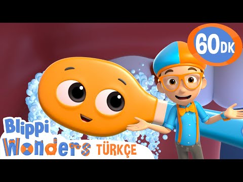 Blippi ile Sağlıklı Dişler! 🦷 Fırçala ve Parlat! | Blippi Türkçe - Çocuklar için Eğitici Videolar