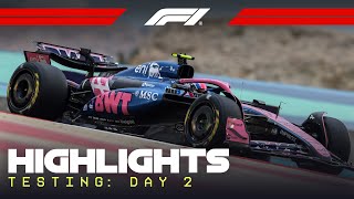 Day 2 Highlights | F1 Pre-Season Testing 2025