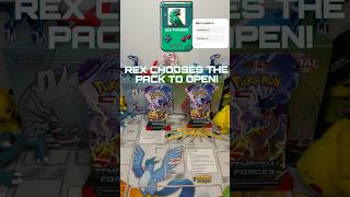 Rex picks the 2nd Pokemon booster pack to rip #pokemon #pokemonbooster #pokemontradingcards #birds