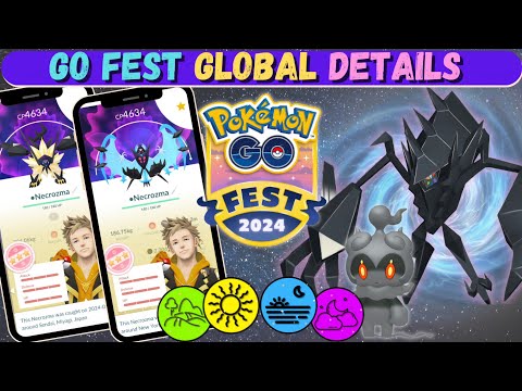 GO FEST GLOBAL DETAILS in Pokémon Go!