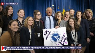 Secretary Robert F. Kennedy Jr. delivers MAHA Speech to Department of Health Staff (Feb 18, 2025)